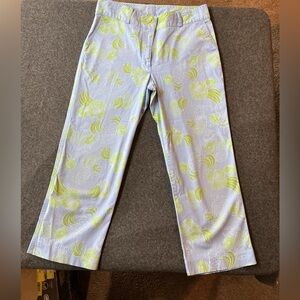 Lilly Pulitzer wide leg crop pants